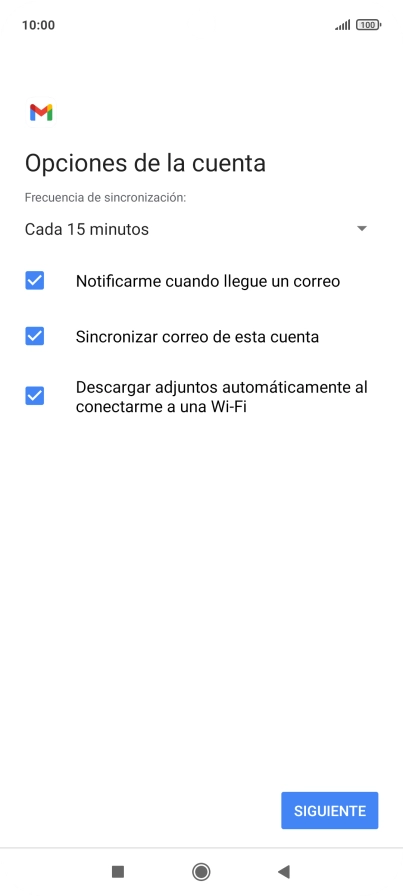 Pulsa la lista desplegable bajo 