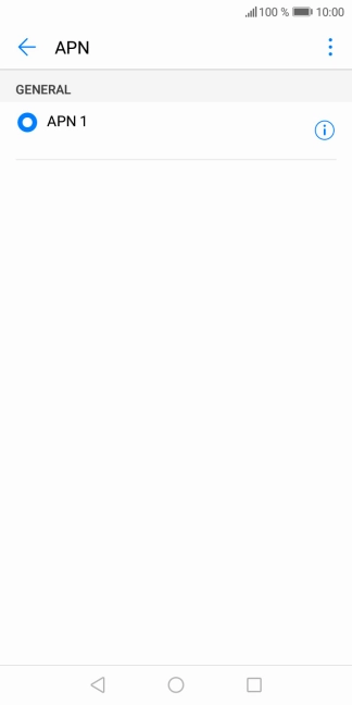 Pulsa el icono de menú.