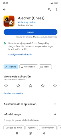 Pulsa la tecla de inicio para terminar y regresar a la pantalla de inicio.