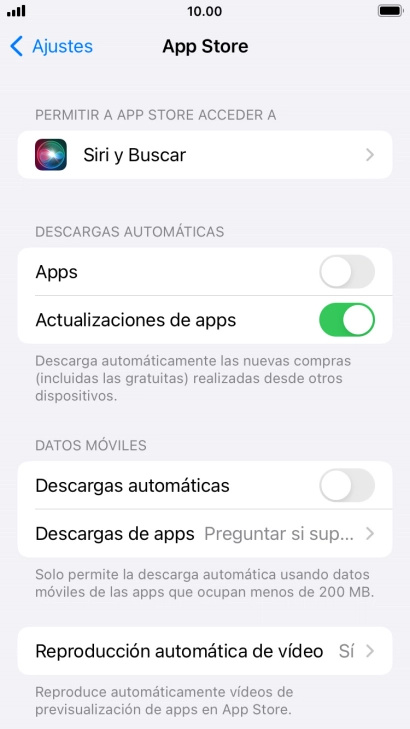 Pulsa el indicador junto a 