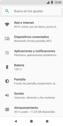 Pulsa Aplicaciones y notificaciones.
