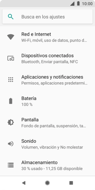 Pulsa Aplicaciones y notificaciones.