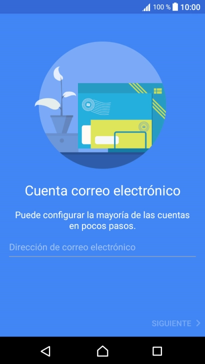 Pulsa Dirección de correo electrónico e introduce tu dirección de correo electrónico.