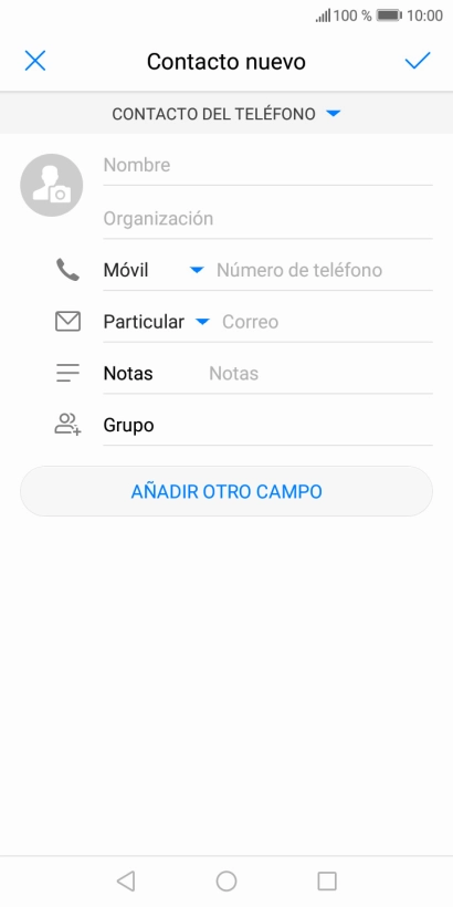 Pulsa la lista desplegable de la guía.