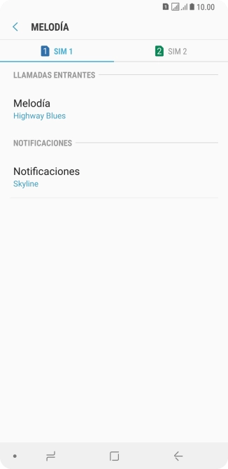 Pulsa la tecla de inicio para terminar y regresar a la pantalla de inicio.