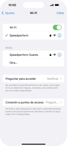 Desliza el dedo hacia arriba desde la parte inferior de la pantalla para terminar y volver a la pantalla de inicio.