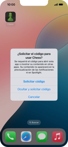 Pulsa Solicitar código.