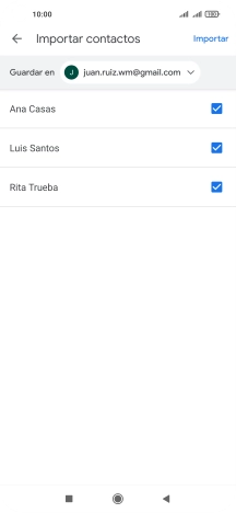 Pulsa la lista desplegable junto a 