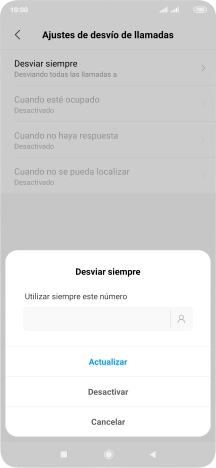 Pulsa Desactivar. Pulsa Desactivar.