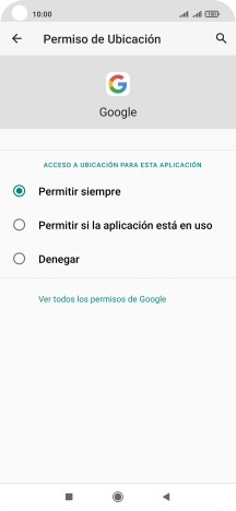 Pulsa el ajuste deseado.