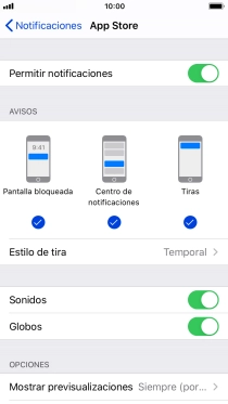 Pulsa el indicador junto a 