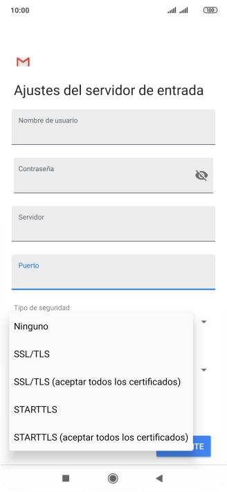 Pulsa Ninguno para desactivar la función. Pulsa Ninguno para desactivar la función.