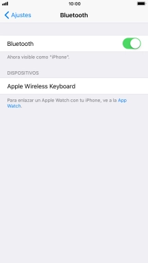 Pulsa el dispositivo Bluetooth deseado y sigue las indicaciones de la pantalla para vincular el dispositivo al teléfono. Pulsa el dispositivo Bluetooth deseado y sigue las indicaciones de la pantalla para vincular el dispositivo al teléfono.