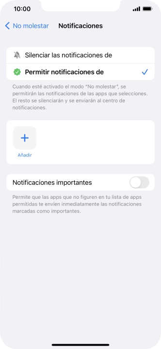Pulsa el indicador junto a 
