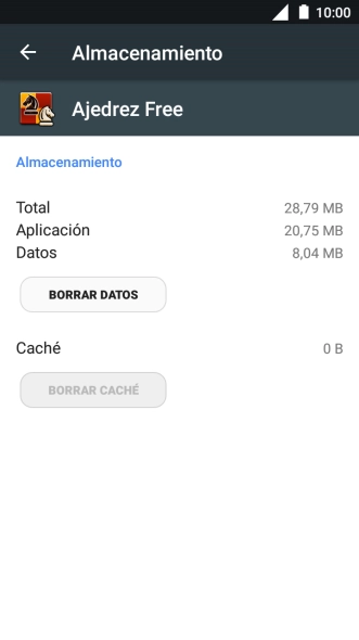 Pulsa la tecla de inicio para terminar y regresar a la pantalla de inicio.