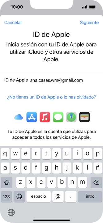 Pulsa Siguiente.