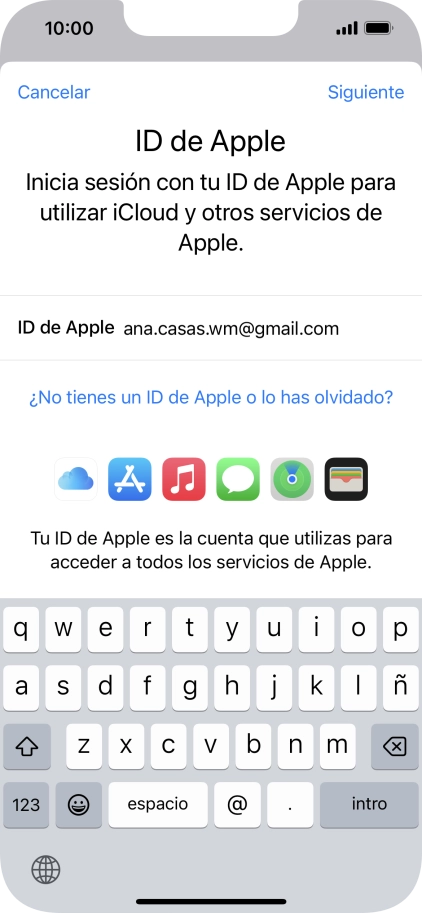 Pulsa Siguiente.