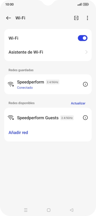 Pulsa la tecla de inicio para terminar y regresar a la pantalla de inicio.