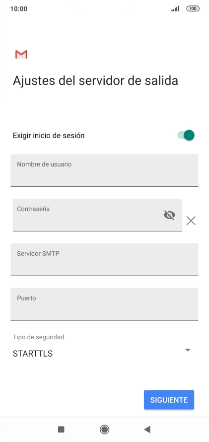 Pulsa el indicador junto a 