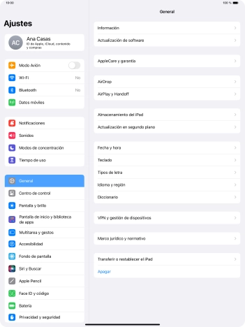 Pulsa Datos móviles.