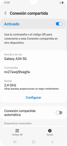 Pulsa la tecla de inicio para terminar y regresar a la pantalla de inicio.