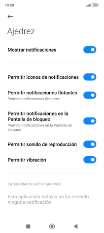 Pulsa el indicador junto a 