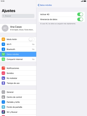 Pulsa el indicador junto a 
