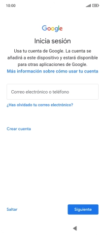 Sigue las indicaciones de la pantalla para terminar la activación. Sigue las indicaciones de la pantalla para terminar la activación.