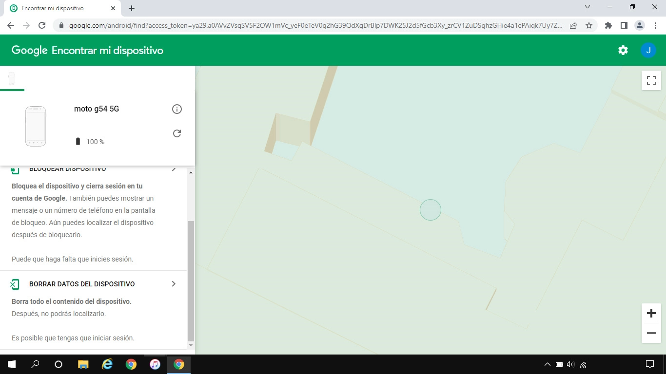 Haz clic en BORRAR DATOS DEL DISPOSITIVO y sigue las indicaciones de la pantalla para eliminar todo el contenido de tu teléfono. Ten en cuenta que ya no podrás utilizar la función de 