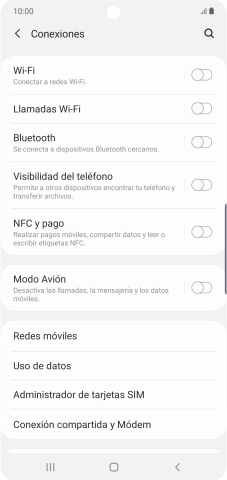 Pulsa Bluetooth.