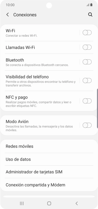 Pulsa Bluetooth.