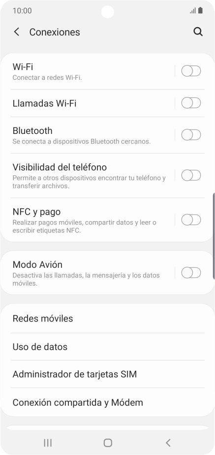 Pulsa Bluetooth.