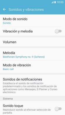 Pulsa la tecla de inicio para terminar y regresar a la pantalla de inicio.