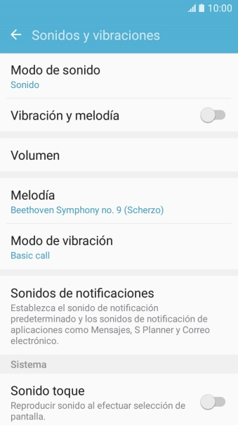 Pulsa la tecla de inicio para terminar y regresar a la pantalla de inicio.