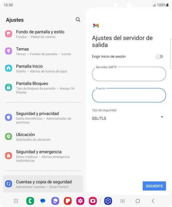 Pulsa SIGUIENTE.