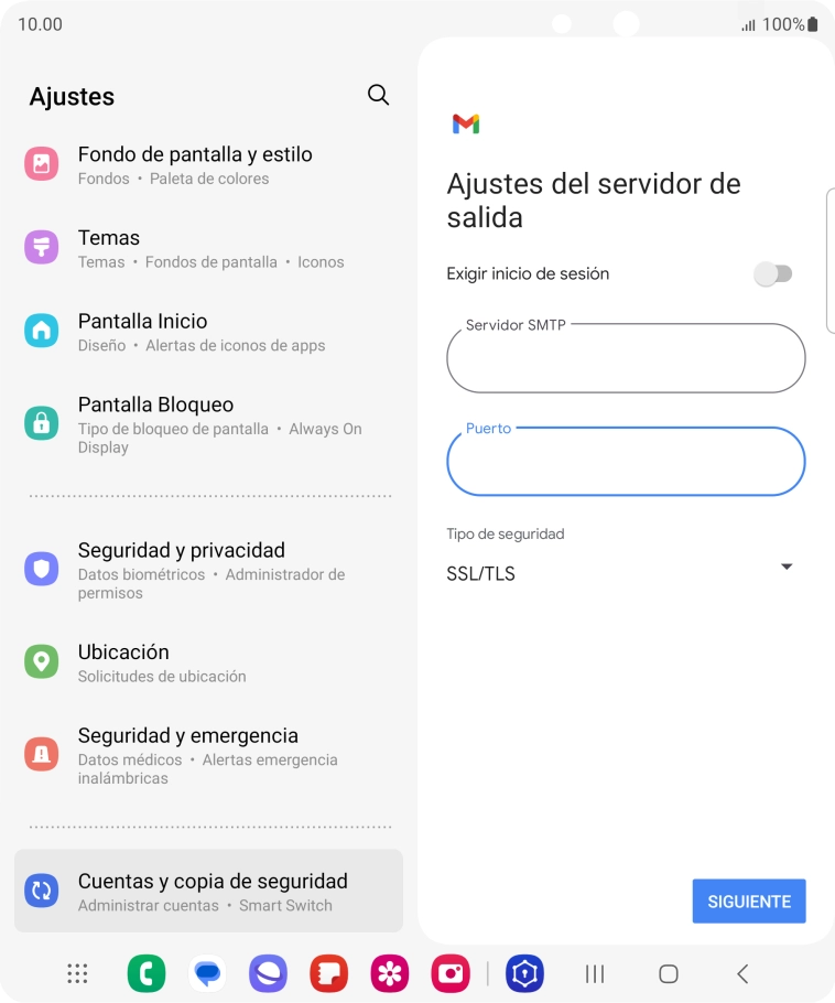 Pulsa SIGUIENTE.