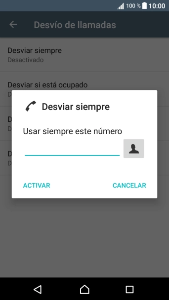 Introduce +34600132000 y pulsa ACTIVAR.