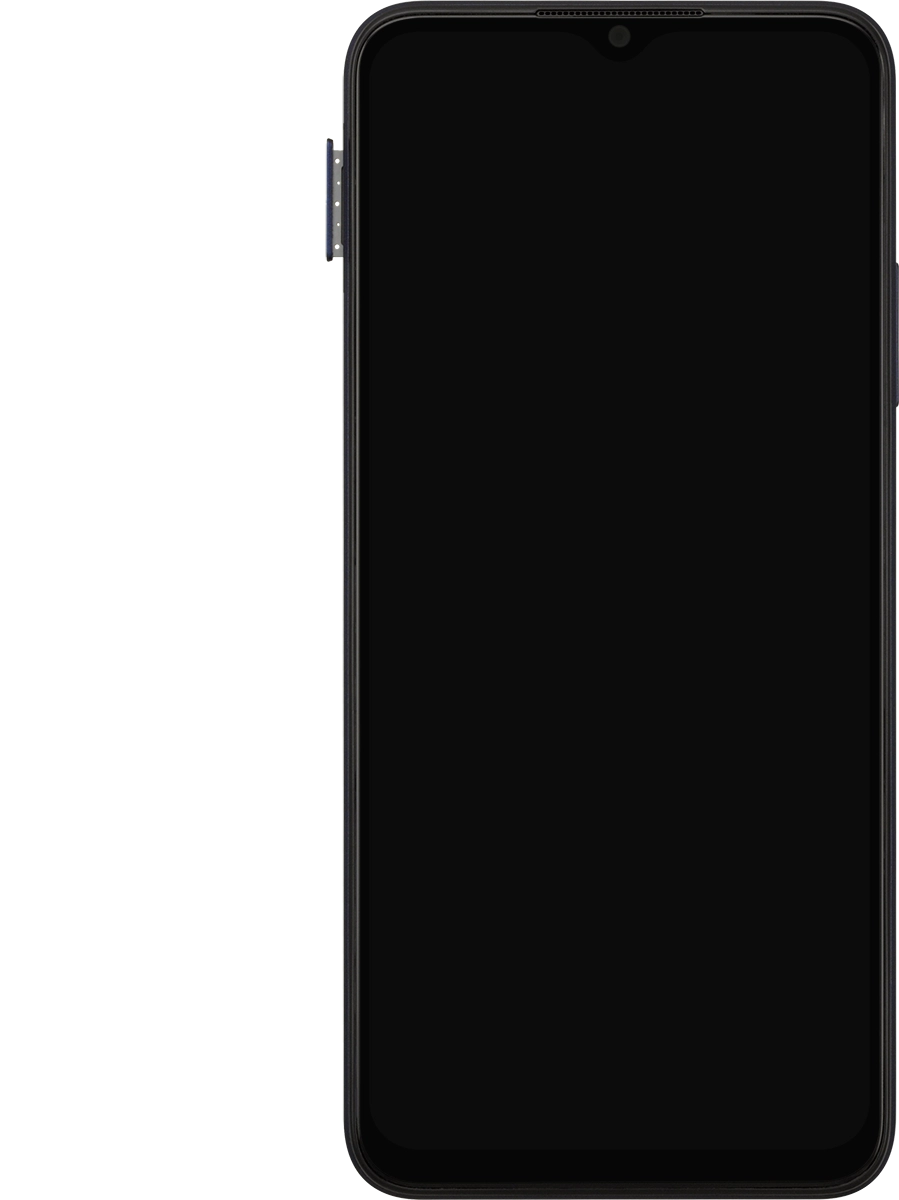 Retira el contenedor de tarjetas del teléfono.