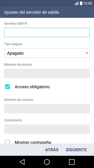 Pulsa en el campo bajo 