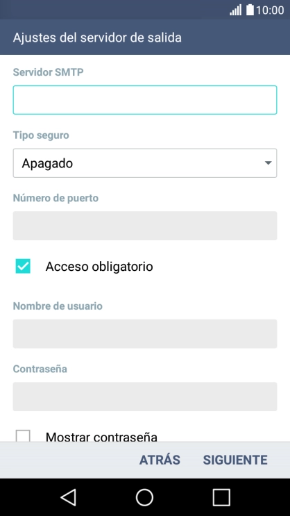 Pulsa en el campo bajo 
