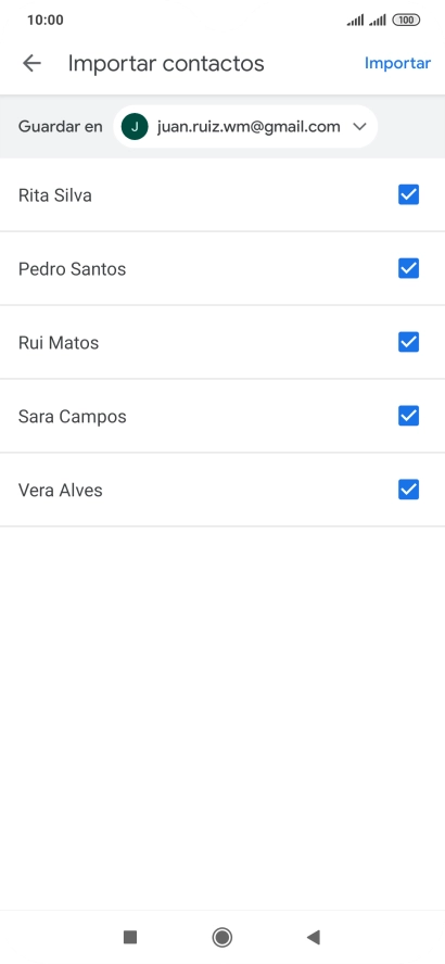 Pulsa la lista desplegable junto a 