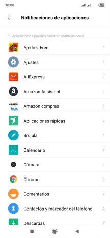 Pulsa la app deseada. Pulsa la app deseada.
