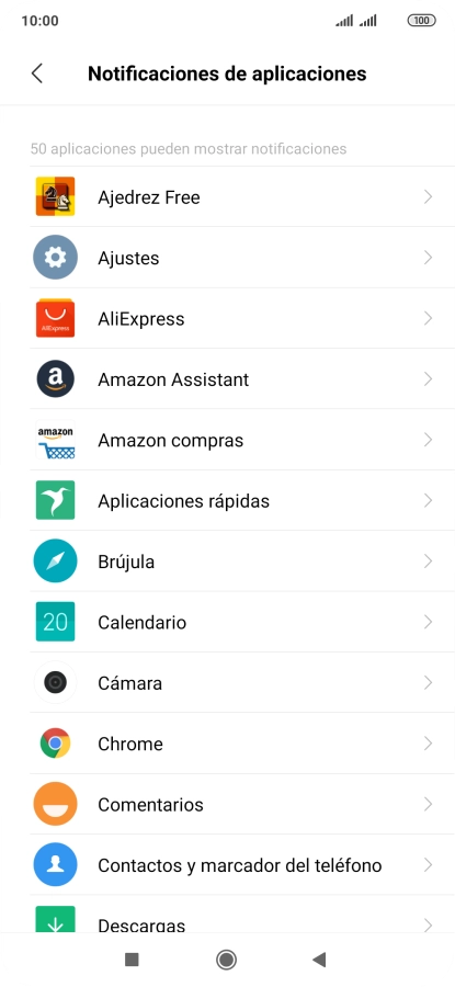 Pulsa la app deseada. Pulsa la app deseada.