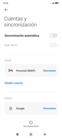 Pulsa la tecla de inicio para terminar y regresar a la pantalla de inicio.