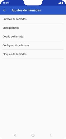 Pulsa Configuración adicional.