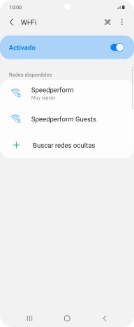 Pulsa el icono de menú.