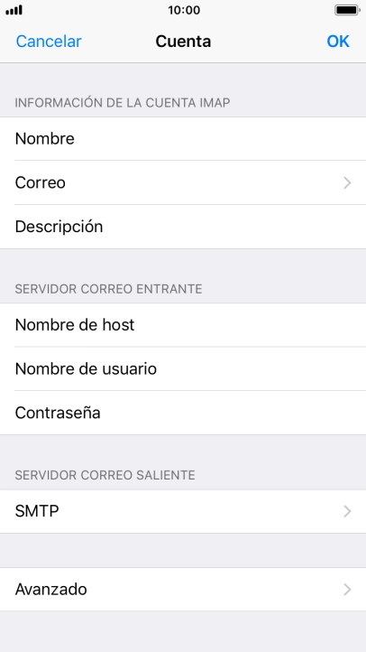 Pulsa SMTP.