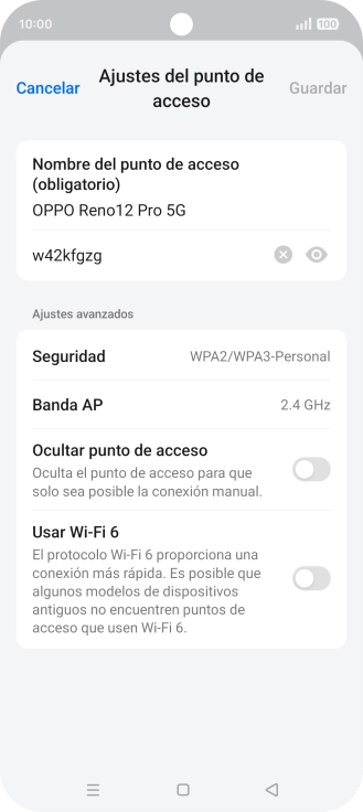 Pulsa en el campo bajo 