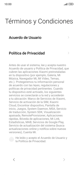 Pulsa en el campo para aceptar los términos y condiciones. Pulsa en el campo para aceptar los términos y condiciones.