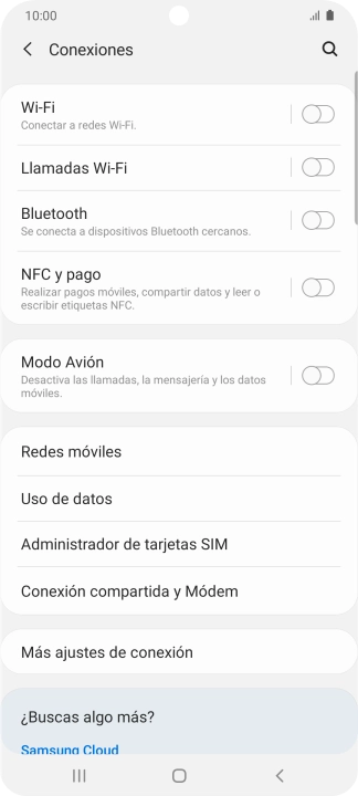 Pulsa Wi-Fi.